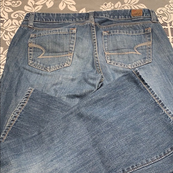 American Eagle Flare Jeans Size 4 - Picture 4 of 4